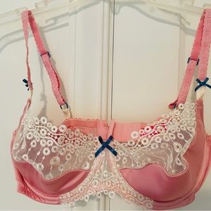 Cosmopolitan Pink Sexy Lace Bra 38C